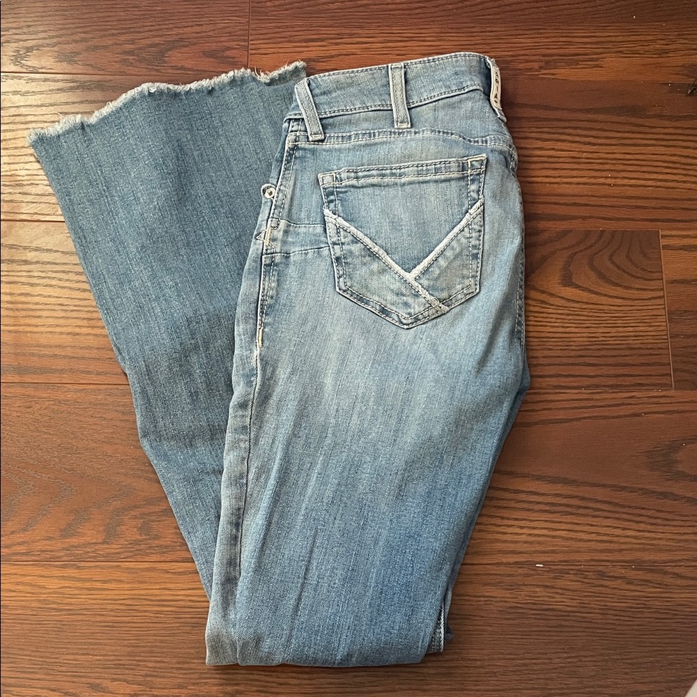Ariat Light Blue high rise Flare Jeans